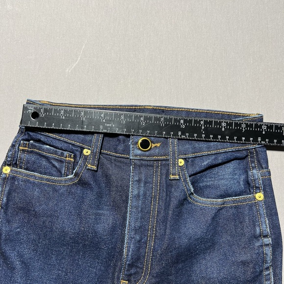 Khaite‎ Vanessa Premium Denim High Waist Slim Jeans 24 - Picture 10 of 14